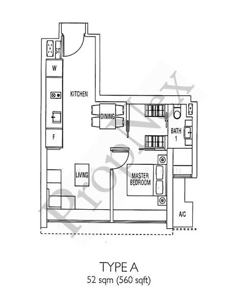 Citylights, 80 Jellicoe Road, 1 Bedroom, 560 sqft, Condominium For Rent, by Chris Yan, 500064334 - PropertyGuru.com.sg