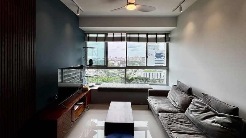 Citylights, 80 Jellicoe Road, 1 Bedroom, 560 sqft, Condominium For Rent, by Chris Yan, 500064334 - Living Room - PropertyGuru.com.sg