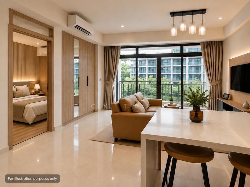 KAP Residences, 11 King Albert Park, Clementi Park / Upper Bukit Timah, 1 Bedroom, 474 sqft, Condominium For Sale, by CY TAN, 500064354 - Bedroom - PropertyGuru.com.sg
