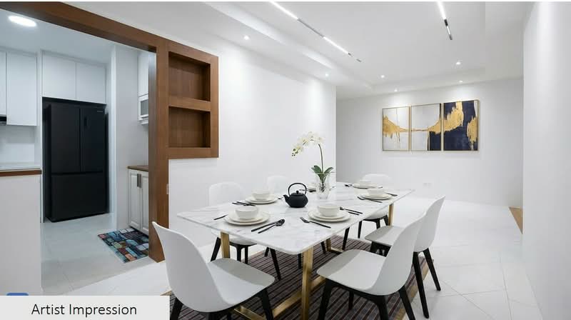 589C Montreal Drive, 589C Montreal Drive, 3 Bedrooms, 1,184 sqft, HDB Flat For Sale, by Darran Ng, 500064439 - Dining Room - PropertyGuru.com.sg