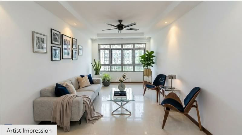 589C Montreal Drive, 589C Montreal Drive, 3 Bedrooms, 1,184 sqft, HDB Flat For Sale, by Darran Ng, 500064439 - Living Room - PropertyGuru.com.sg