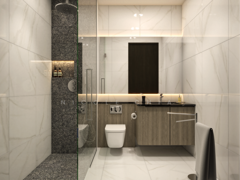 Kembangan Estate Corner Terrace For Sale at S$ 7,780,000 | PropertyGuru Singapore - Bathroom