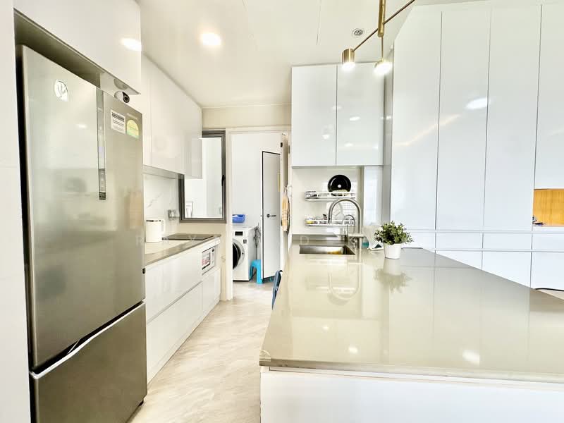 Beacon Heights, 8 Mar Thoma Road, 2 Bedrooms, 926 sqft, Condominium For Rent, by Raymond Koh, 500064571 - Kitchen - PropertyGuru.com.sg