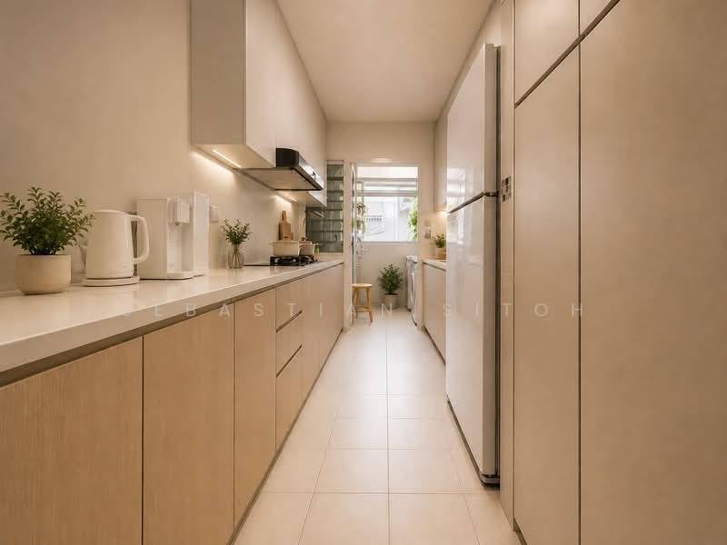 317C Yishun Greenwalk, 317C Yishun Avenue 9, 3 Bedrooms, 990 sqft, HDB Flat For Sale, by Sebastian Sitoh, 500064615 - Kitchen - PropertyGuru.com.sg