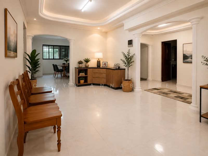 Rare spacious Executive Apartment EA near Woodlands MRT, , 4 Bedrooms, 1,582 sqft, HDB Flat For Sale, by Caryn Annabelle Ho, 500064620 - Living Room - PropertyGuru.com.sg