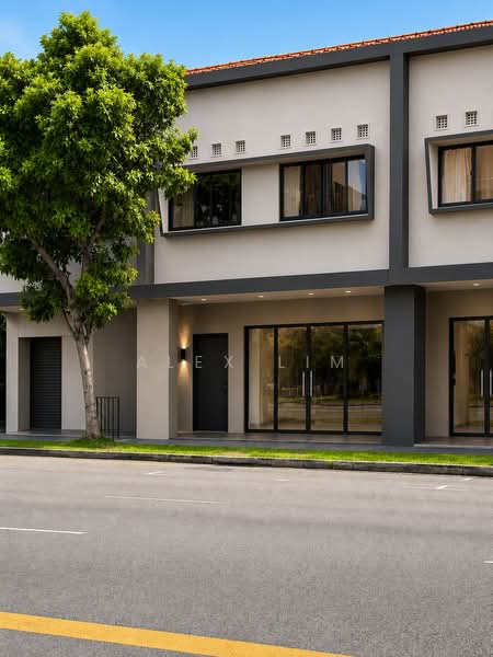 Freehold shophouse, busy part of Changi, high rental yield, , Studio, 1,700 sqft, Shophouse For Sale, by Alex Lim, 500064701 - Exterior - PropertyGuru.com.sg