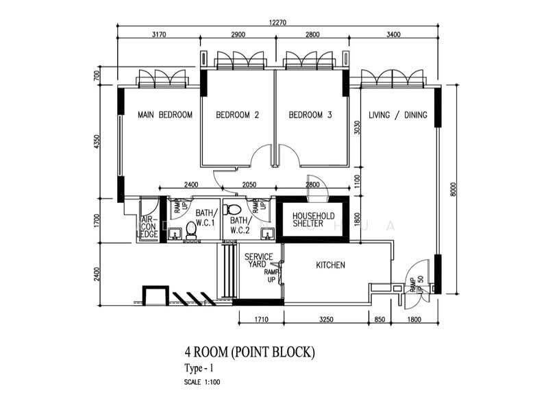 315C Yishun Greenwalk, 315C Yishun Avenue 9, 3 Bedrooms, 990 sqft, HDB Flat For Sale, by Adrian Chua, 500064772 - PropertyGuru.com.sg