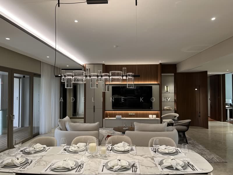 The Giverny Residences Condominium For Sale at S$ 5,497,000 | PropertyGuru Singapore - Living Room