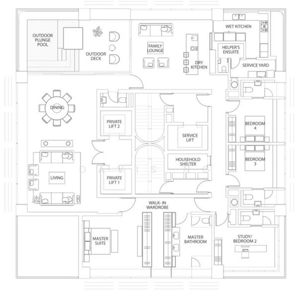 Hana, , 4 Bedrooms, 3,531 sqft, Condominium For Rent, by Davis Ng, 500064913 - PropertyGuru.com.sg