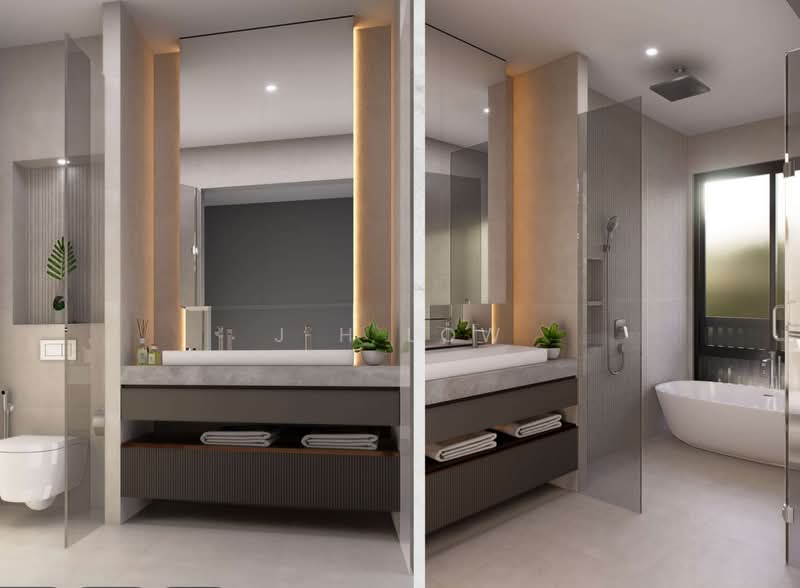 ✨Brand New 3.5 Storey Semi-D @ Telok Kurau/Kembangan Mrt/Eunos/Joo Chiat/East Coast Semi-Detached House For Sale at S$ 8,500,000 | PropertyGuru Singapore - Bathroom