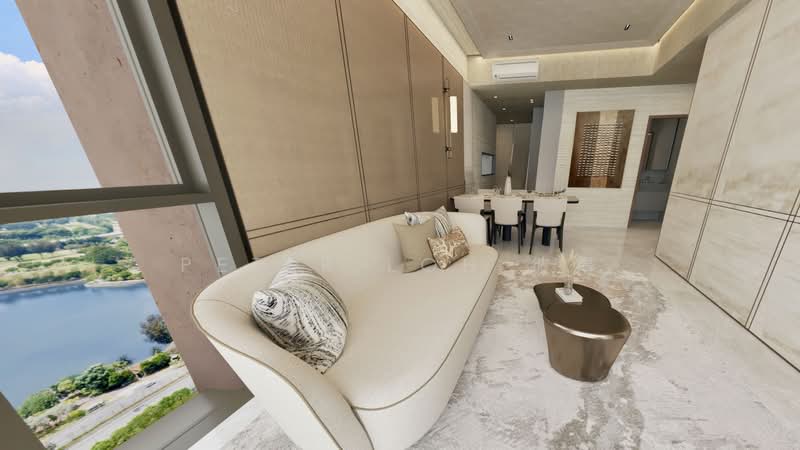 Aurea Condominium For Sale at S$ 2,658,600 | PropertyGuru Singapore - Living Room