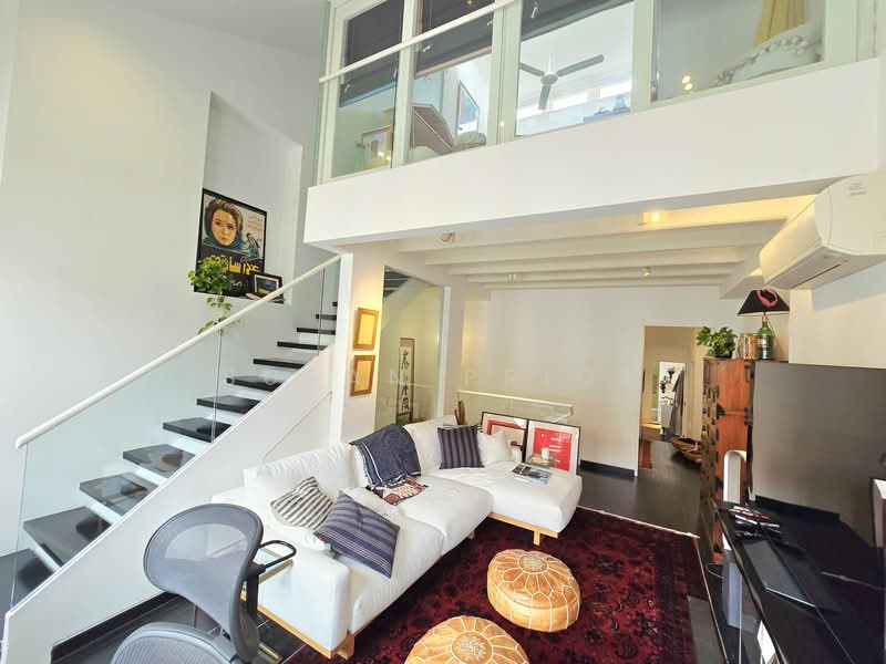 East/ Joo Chiat/ Tembeling 2+1, , 2 Bedrooms, 2,100 sqft, Conservation House For Rent, by Susan Prior, 500064963 - Living Room - PropertyGuru.com.sg