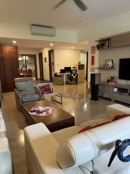 Palm Spring, 16 Ewe Boon Road, 4 Bedrooms, 1,900 sqft, Condominium For Rent, by Veronica Lim, 500065044 - Living Room - PropertyGuru.com.sg