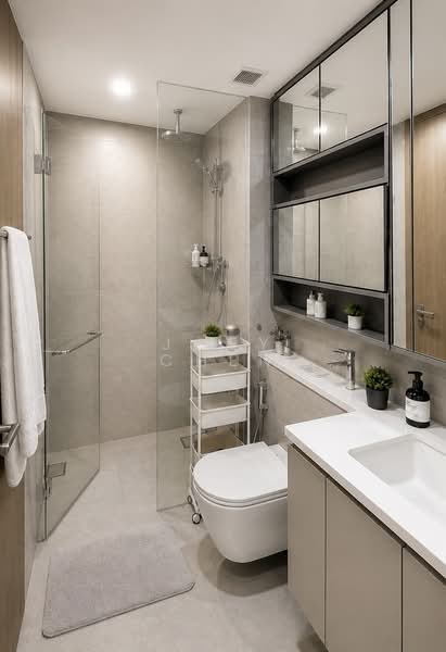 The Tapestry, 51 Tampines Street 86, Pasir Ris / Tampines, 1 Bedroom, 441 sqft, Condominium For Sale, by Joey Chen, 500065138 - Bathroom - PropertyGuru.com.sg