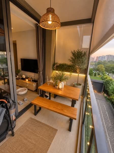 The Tapestry, 51 Tampines Street 86, Pasir Ris / Tampines, 1 Bedroom, 441 sqft, Condominium For Sale, by Joey Chen, 500065138 - Balcony - PropertyGuru.com.sg
