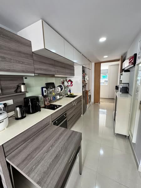 Coco Palms, 15 Pasir Ris Grove, 1 Bedroom, 463 sqft, Condominium For Rent, by Andrew Yek, 500065162 - Kitchen - PropertyGuru.com.sg