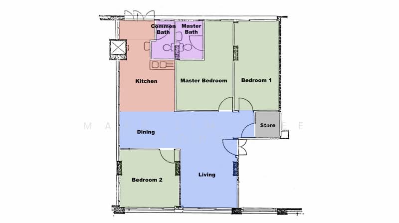 501 Bishan Street 11, 501 Bishan Street 11, 3 Bedrooms, 1,109 sqft, HDB Flat For Sale, by Mark Lim Chee Tong, 500065185 - PropertyGuru.com.sg