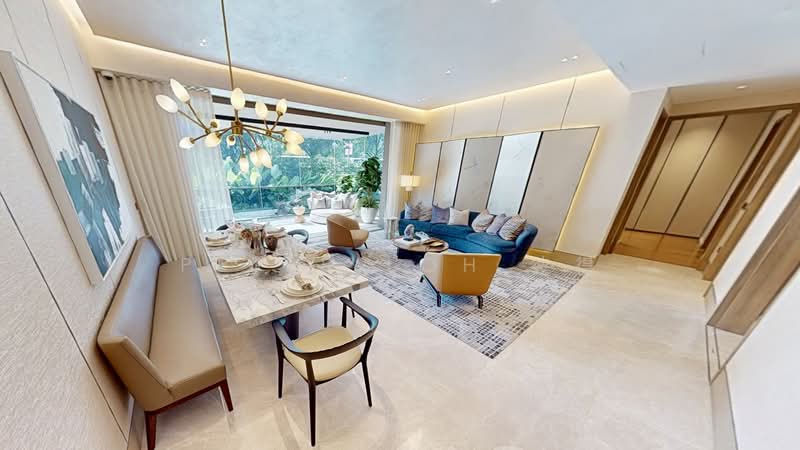 Aurea Condominium For Sale at S$ 4,080,510 | PropertyGuru Singapore - Living Room