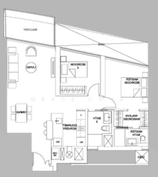 Marina One Residences, 21 Marina Way, 2 Bedrooms, 1,023 sqft, Condominium For Rent, by Grace Chua, 500065326 - PropertyGuru.com.sg