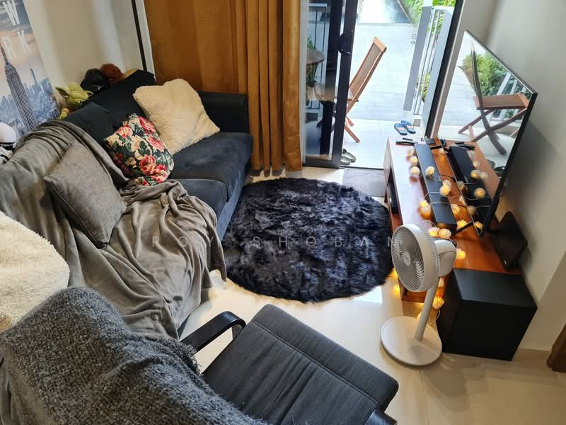 Parc Botannia, 10 Fernvale Street, 2 Bedrooms, 510 sqft, Condominium For Rent, by Roy Shoban, 500065383 - Living Room - PropertyGuru.com.sg