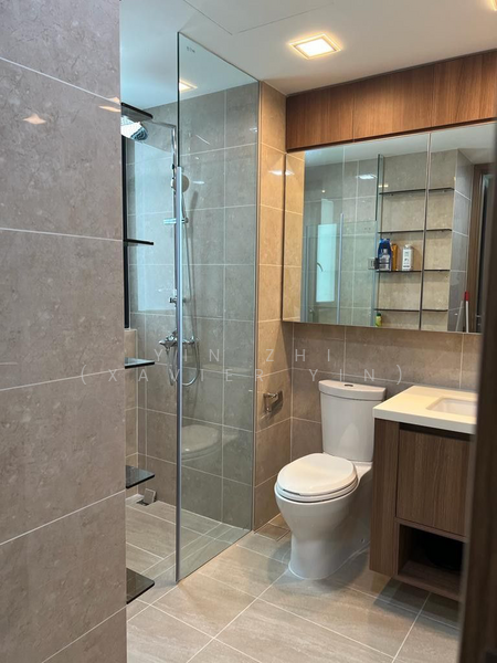 Kingsford Waterbay, Upper Serangoon View, 3 Bedrooms, 883 sqft, Condominium For Rent, by Yin Zhi (Xavier Yin), 500065419 - Bathroom - PropertyGuru.com.sg