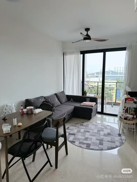 Avenue South Residence, 13 Silat Avenue, Room Rental, 100 sqft, Condominium For Rent, by Ben XIA 夏天鹏, 500065489 - Living Room - PropertyGuru.com.sg