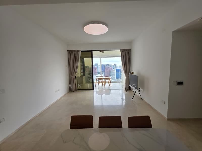 Klimt Cairnhill, 71 Cairnhill Road, 3 Bedrooms, 1,432 sqft, Condominium For Rent, by Tania Ong, 500065589 - Living Room - PropertyGuru.com.sg