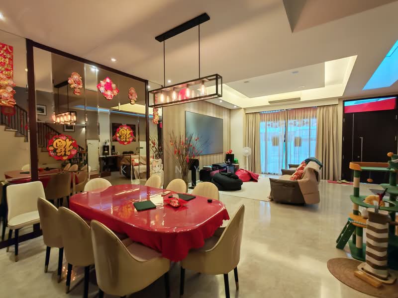 Luxus Hills Terraced House For Sale at S$ 4,888,000 | PropertyGuru Singapore - Dining Room