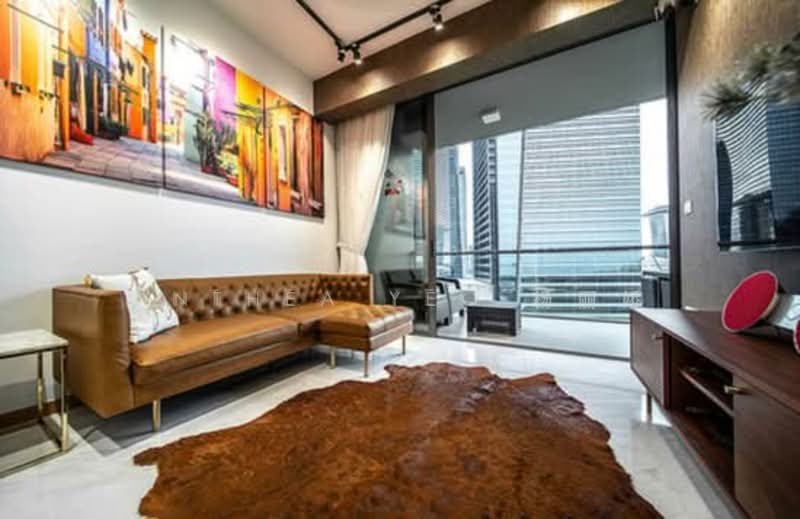 Marina One Residences, 21 Marina Way, 2 Bedrooms, 1,153 sqft, Condominium For Rent, by Anthea Yeo 杨丽娇, 500065658 - Living Room - PropertyGuru.com.sg