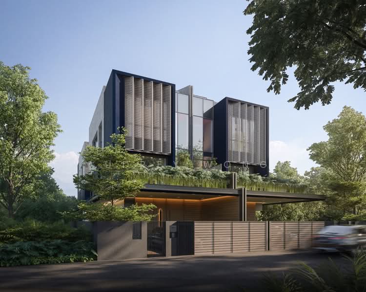 Brand New 3.5 Storey Semi-D @Siglap MRT, East Coast, Bayshore, Elliot Road vicinity Semi-Detached House For Sale at S$ 8,780,000 | PropertyGuru Singapore - Exterior
