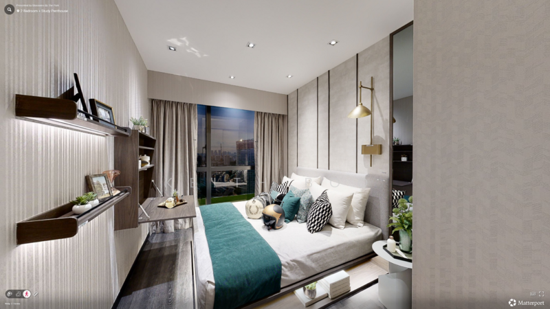 Blossoms By The Park Condominium For Sale at S$ 1,550,000 | PropertyGuru Singapore - Bedroom