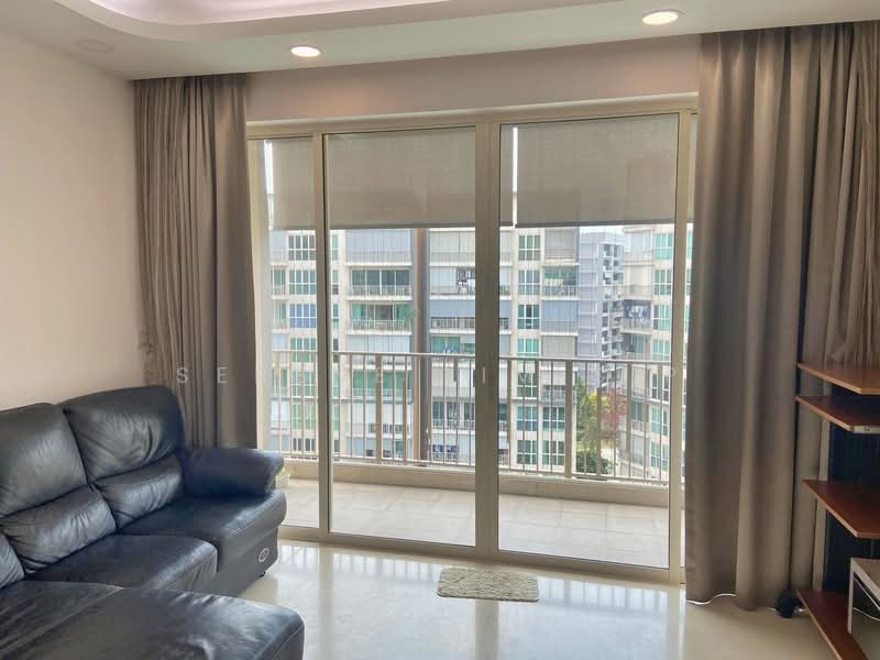 Watercolours, 25 Pasir Ris Link, 3 Bedrooms, 969 sqft, Executive Condominium For Rent, by Serene Lim S.P, 500065730 - Living Room - PropertyGuru.com.sg