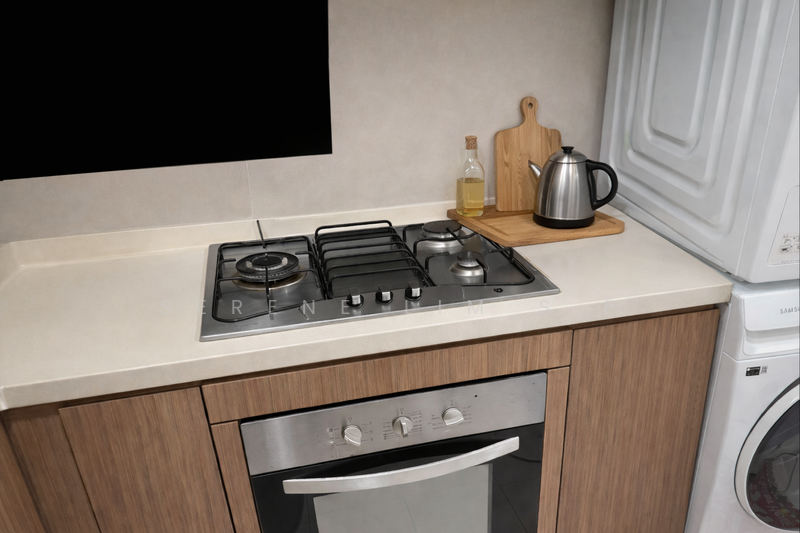 Watercolours, 25 Pasir Ris Link, 3 Bedrooms, 969 sqft, Executive Condominium For Rent, by Serene Lim S.P, 500065730 - Kitchen - PropertyGuru.com.sg