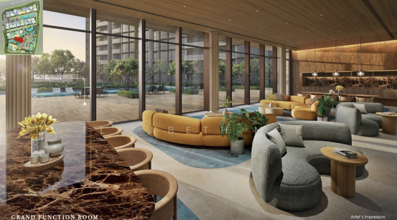 Rivelle Tampines Executive Condominium For Sale at S$ 1,688,888 | PropertyGuru Singapore - Living Room