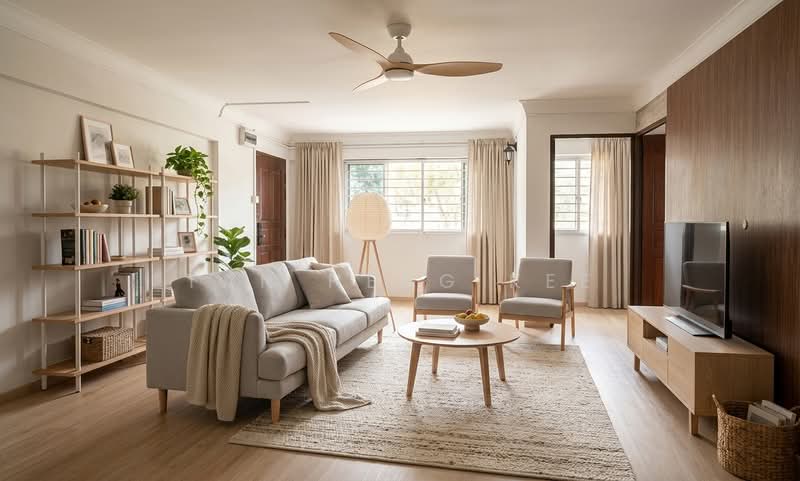103 Bukit Purmei Road, 103 Bukit Purmei Road, 3 Bedrooms, 1,001 sqft, HDB Flat For Sale, by Tan Heng Kee, 500065830 - Living Room - PropertyGuru.com.sg