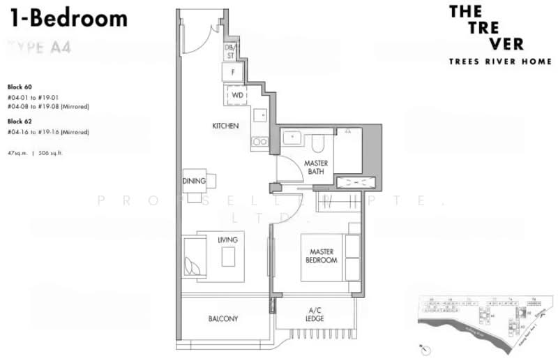 The Tre Ver Condominium For Sale at S$ 930,000 | PropertyGuru Singapore