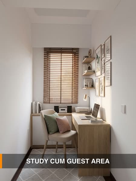 Lentor Modern, Lentor Central, Mandai / Upper Thomson, 2 Bedrooms, 732 sqft, Condominium For Rent, by Agnes Ng, 500066026 - Study - PropertyGuru.com.sg