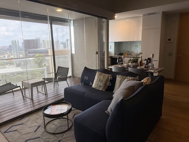 The Peak @ Cairnhill II, 61 Cairnhill Circle, 2 Bedrooms, 1,862 sqft, Condominium For Rent, by Yi Yun Shone Zhang, 500066059 - Living Room - PropertyGuru.com.sg