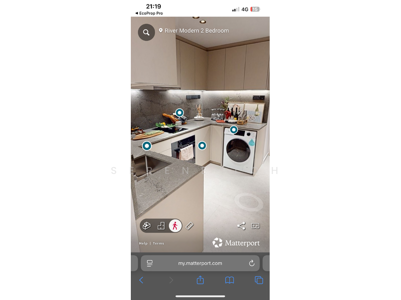 River Modern Condominium For Sale at S$ 2,000,000 | PropertyGuru Singapore - Kitchen