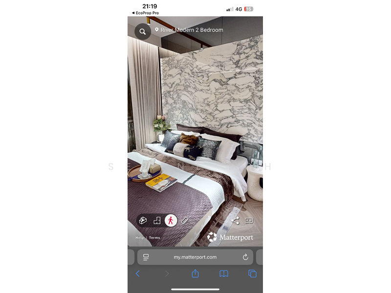 River Modern Condominium For Sale at S$ 2,000,000 | PropertyGuru Singapore - Bedroom