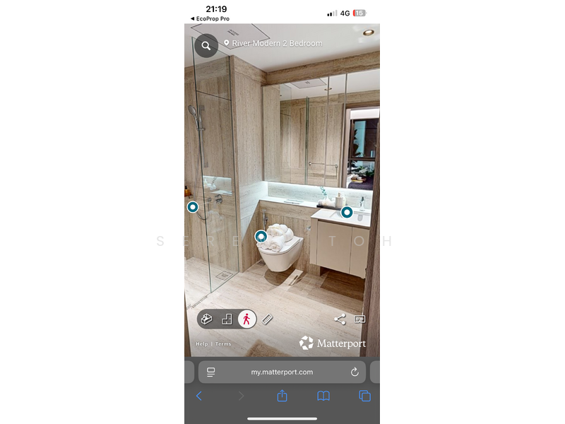 River Modern Condominium For Sale at S$ 2,000,000 | PropertyGuru Singapore - Bathroom