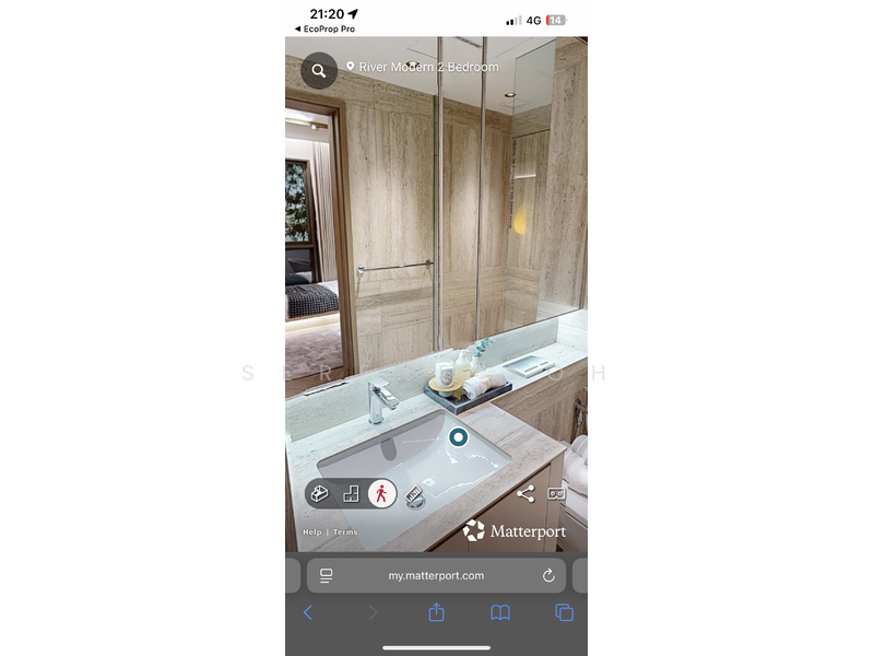 River Modern Condominium For Sale at S$ 2,000,000 | PropertyGuru Singapore - Bathroom