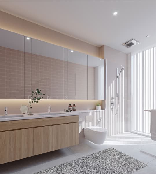 ⚡Wondr Homes ⚡Almost New Freehold Inter Terrace | Opera Estate District 15 3.5 Storeys with Lift Terraced House For Sale at S$ 5,200,000 | PropertyGuru Singapore - Bathroom