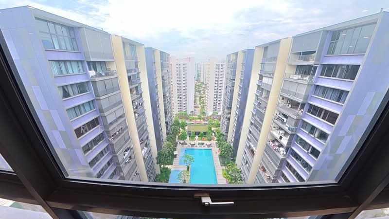 The Amore, 55 Edgedale Plains, 3 Bedrooms, 990 sqft, Executive Condominium For Rent, by Rene Wu Cairu, 500066130 - View of Swimming Pool and Function Room - PropertyGuru.com.sg