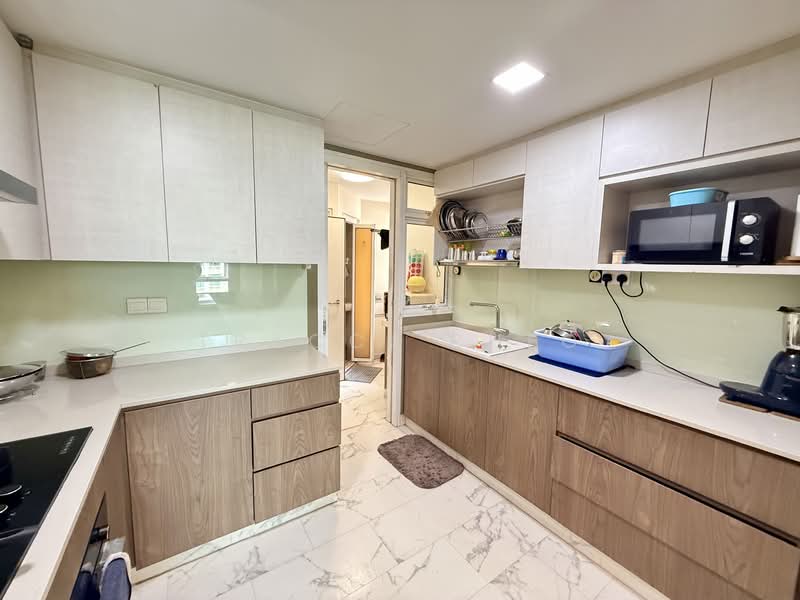 Savannah Condopark, 31 Simei Rise, 4 Bedrooms, 2,271 sqft, Condominium For Rent, by Tracci Cheo, 500066153 - Kitchen - PropertyGuru.com.sg