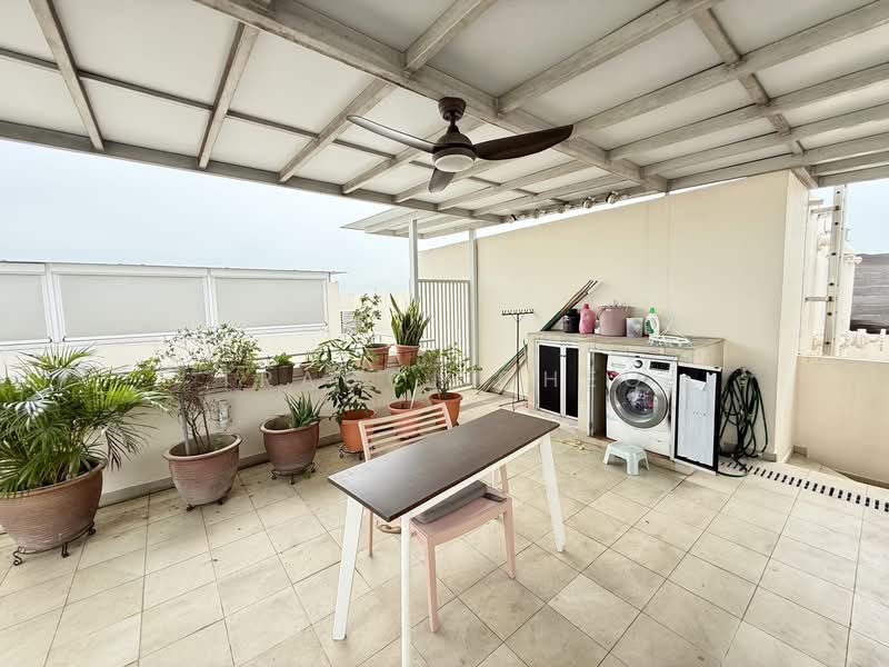 Savannah Condopark, 31 Simei Rise, 4 Bedrooms, 2,271 sqft, Condominium For Rent, by Tracci Cheo, 500066153 - Covered roof terrace - PropertyGuru.com.sg