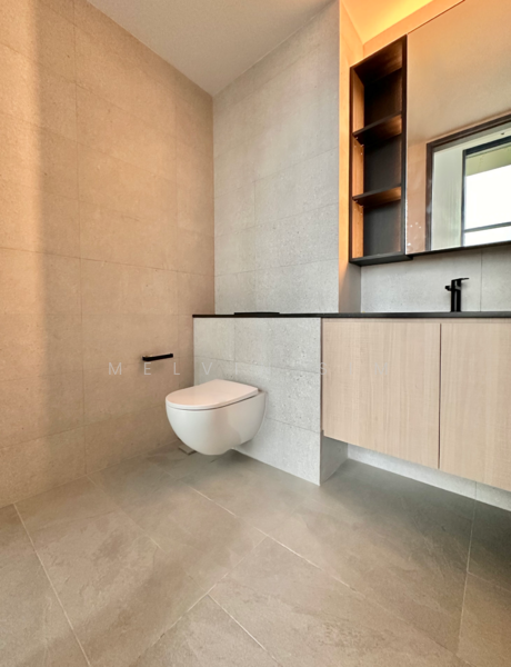 Jervois Mansion, 4 Jervois Close, 2 Bedrooms, 785 sqft, Condominium For Rent, by Melvin Sim, 500066175 - Bathroom - PropertyGuru.com.sg