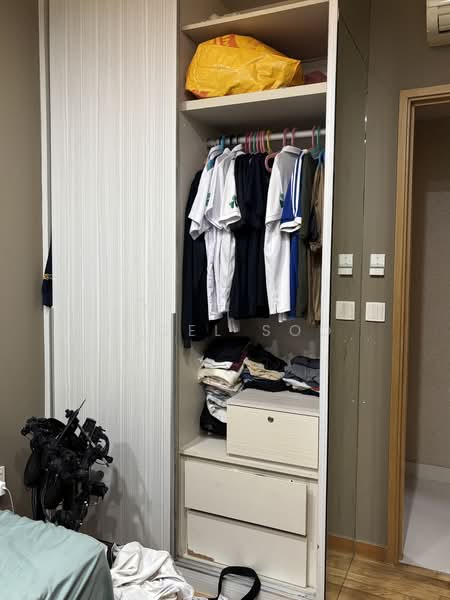 Parc Olympia, 64 Flora Drive, Room Rental, 160 sqft, Condominium For Rent, by Nigel Soo, 500066181 - Common Bedroom Wardrobe - PropertyGuru.com.sg
