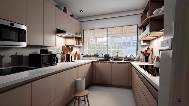 ◤ EXCLUSIVE Serangoon Garden HUGE LAND Build Yr Dream Home with Proposal Ready ❤️ 11m Wide Frontage! Semi-Detached House For Sale at S$ 5,888,888 | PropertyGuru Singapore - Kitchen