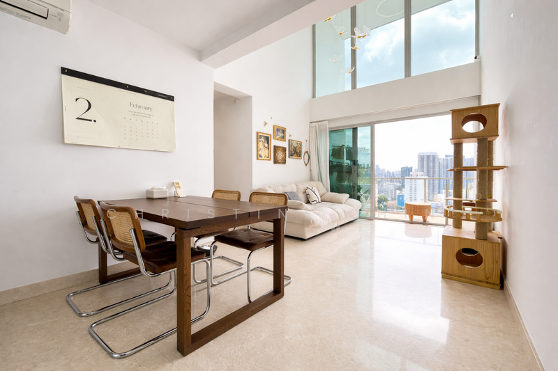 Eight Riversuites Condominium For Sale at S$ 2,199,999 | PropertyGuru Singapore - Living Room